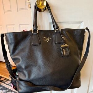 Prada Vitello Daino Two Way Tote BN2419